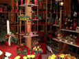 Gestecke und Figuren zu Weihnachten