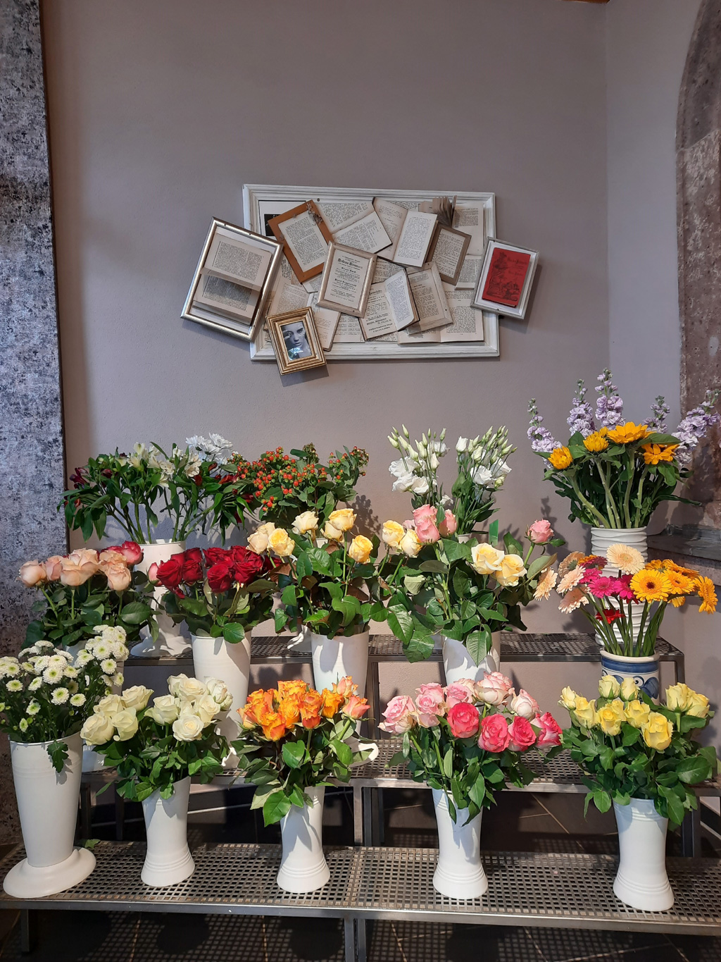 Schnittblumenangebot des Tages